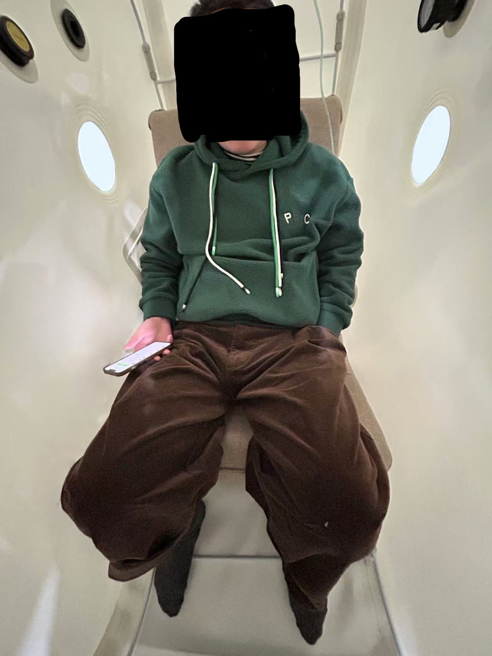 OLIVE Soft-Shell Sitting Hyperbaric Oxygen Chamber (1.3–1.5 ATA)
