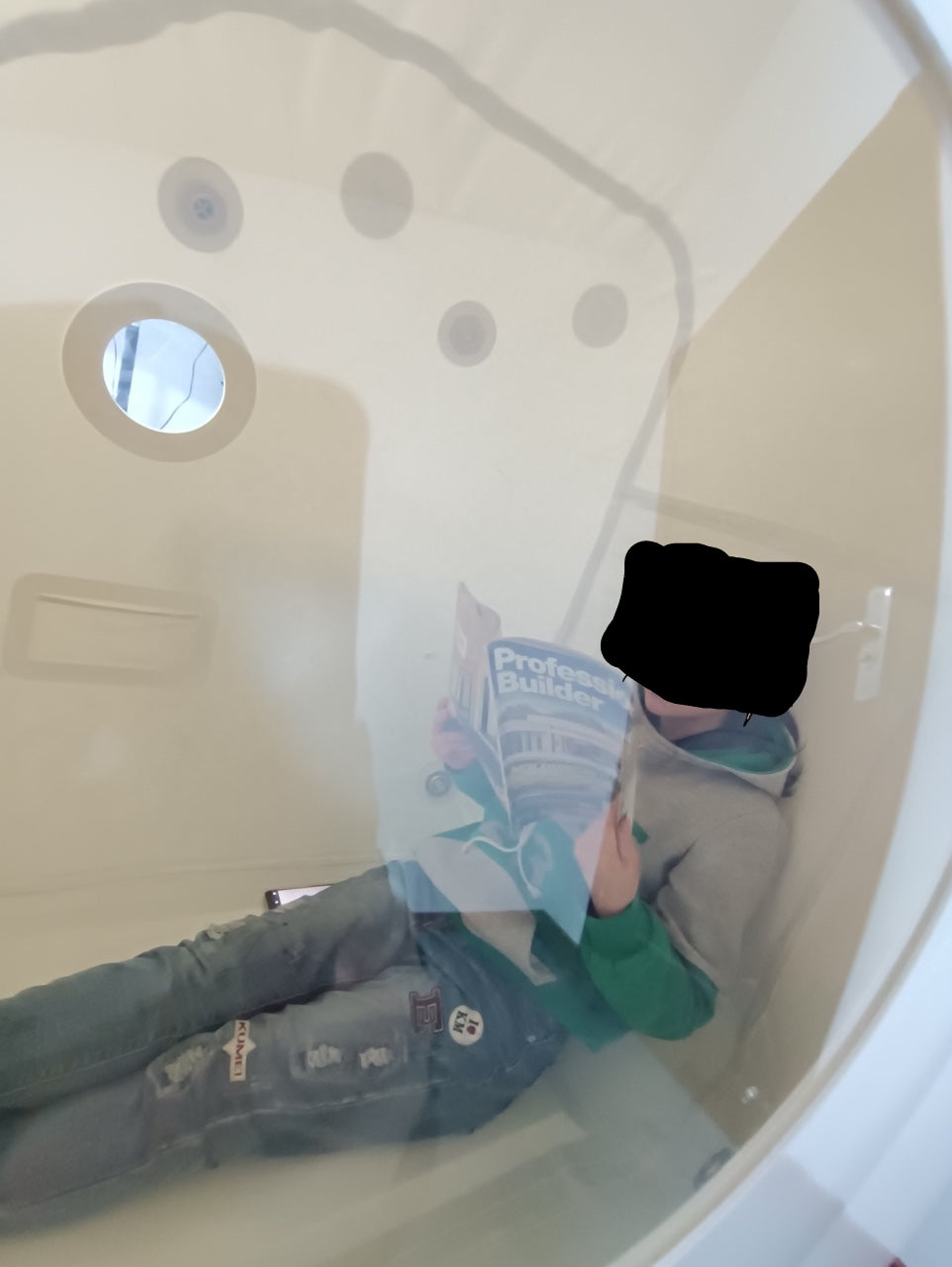OLIVE Soft-Shell Sitting Hyperbaric Oxygen Chamber (1.3–1.5 ATA)