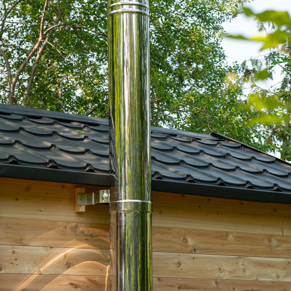 Dundalk Leisurecraft CT Georgian Cabin Sauna with Changeroom