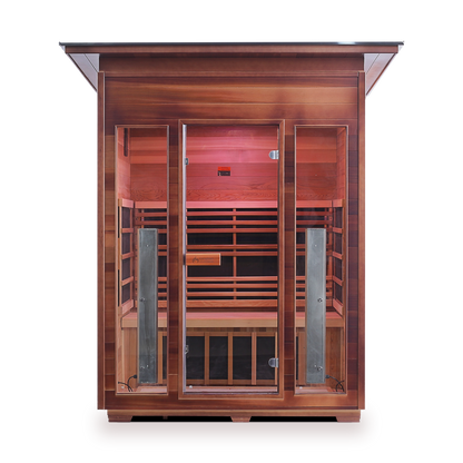 ENLIGHTEN RUSTIC-3 INFRARED SAUNA