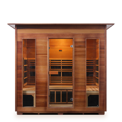 ENLIGHTEN RUSTIC-5 INFRARED SAUNA