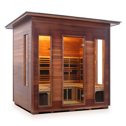 ENLIGHTEN RUSTIC-5 INFRARED SAUNA