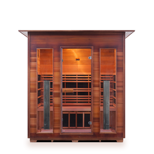 ENLIGHTEN RUSTIC-4 INFRARED SAUNA