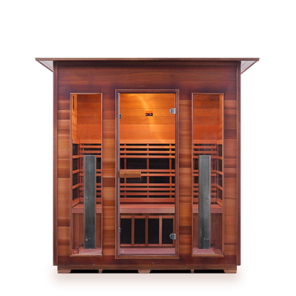 ENLIGHTEN RUSTIC-4 INFRARED SAUNA