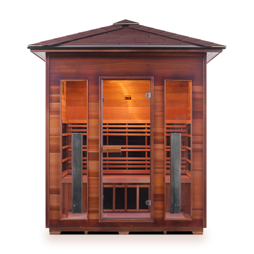 ENLIGHTEN RUSTIC-4 INFRARED SAUNA