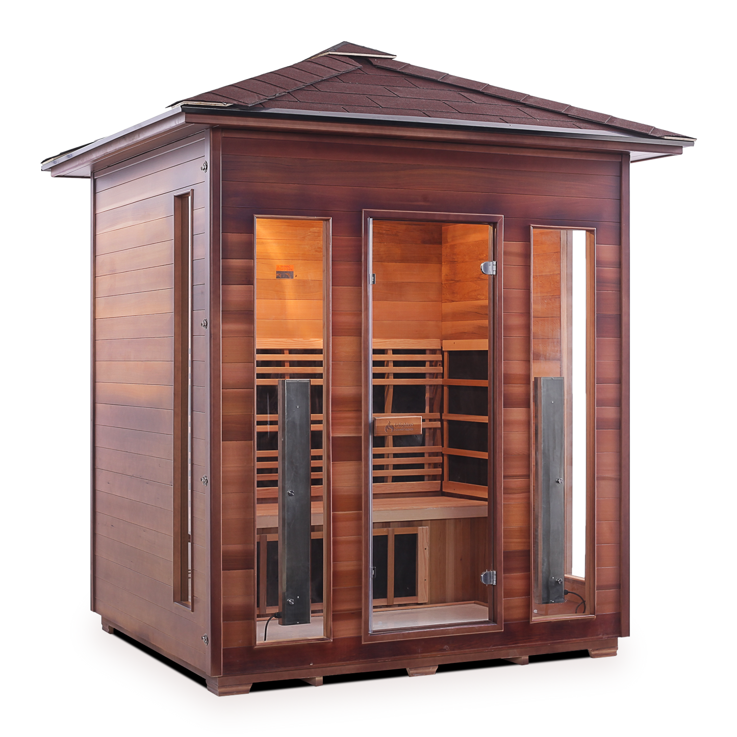 ENLIGHTEN RUSTIC-4 INFRARED SAUNA