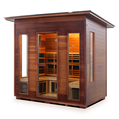 ENLIGHTEN RUSTIC-5 INFRARED SAUNA