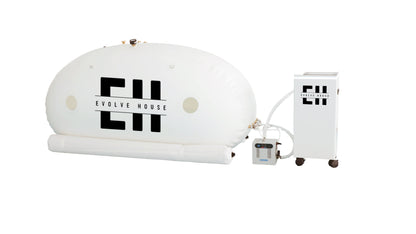 OLIVE Soft-Shell Sitting Hyperbaric Oxygen Chamber – 2 Person (1.3–1.5 ATA)