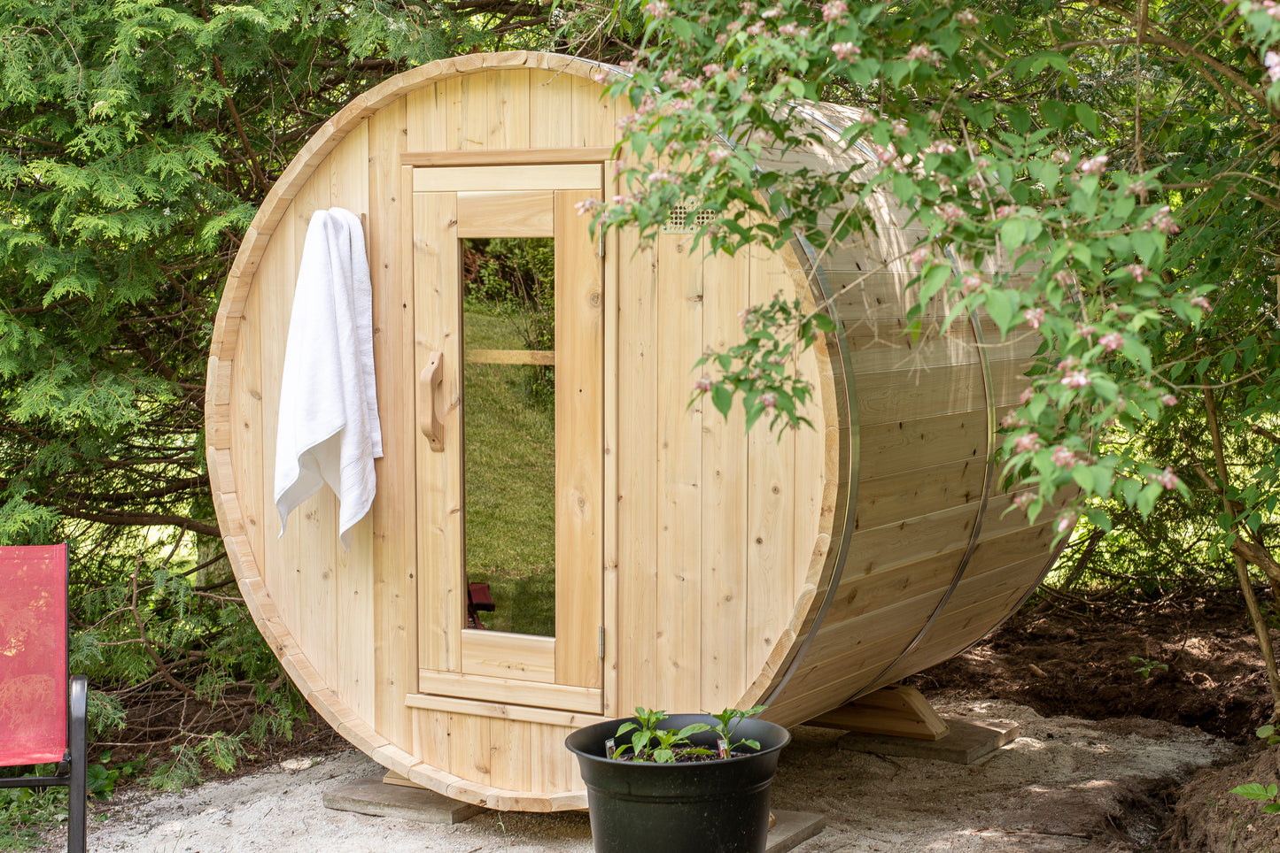 Dundalk Leisurecraft CT Harmony Barrel Sauna