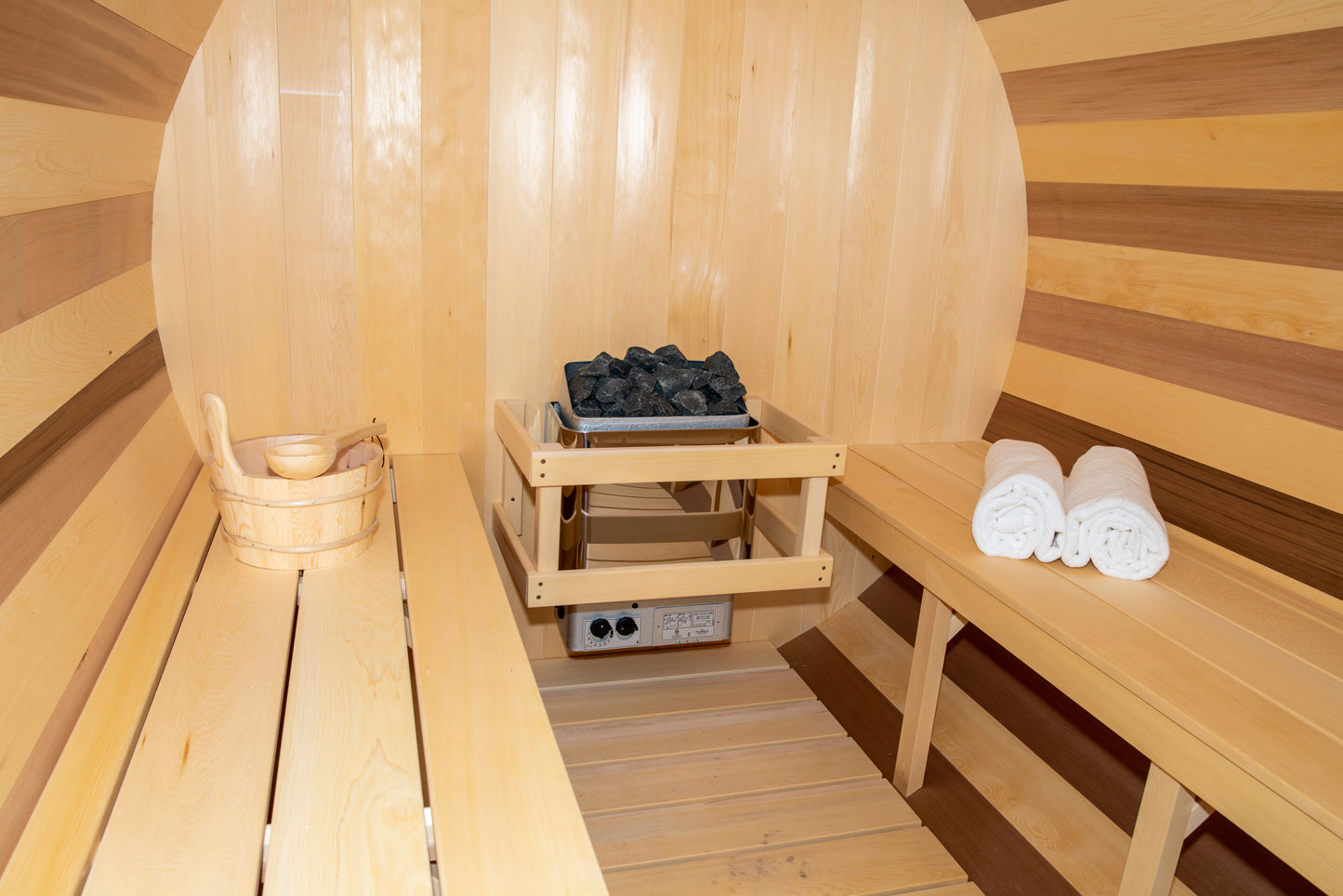 Dundalk Leisurecraft CT Tranquility Barrel Sauna