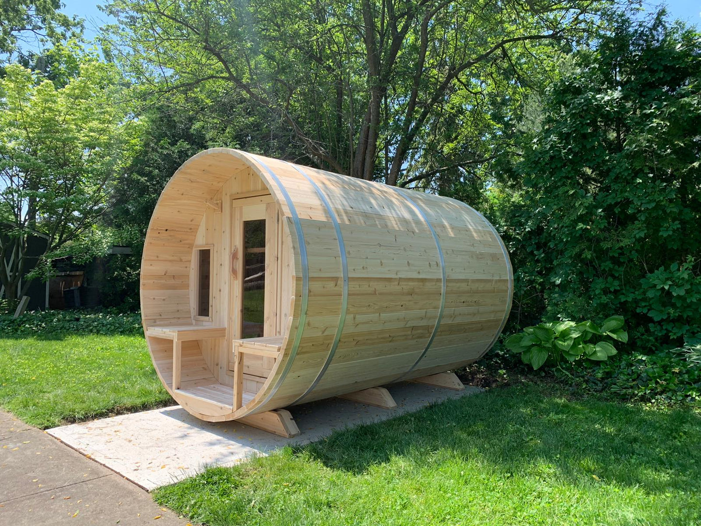 Dundalk Leisurecraft CT Tranquility Barrel Sauna