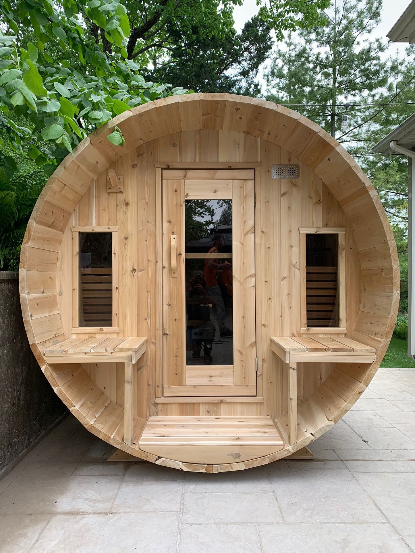 Dundalk Leisurecraft CT Tranquility Barrel Sauna