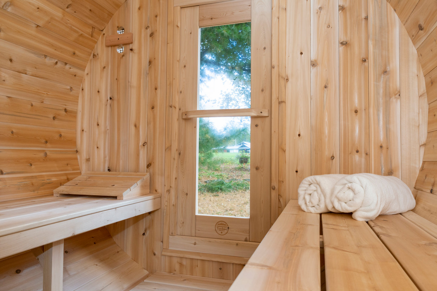 Dundalk Leisurecraft CT Serenity Barrel Sauna