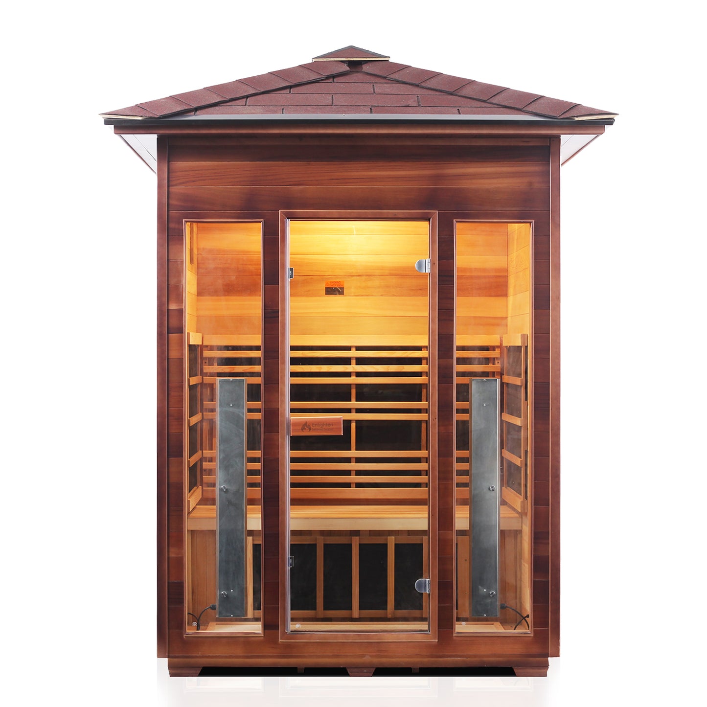 ENLIGHTEN RUSTIC-3 INFRARED SAUNA