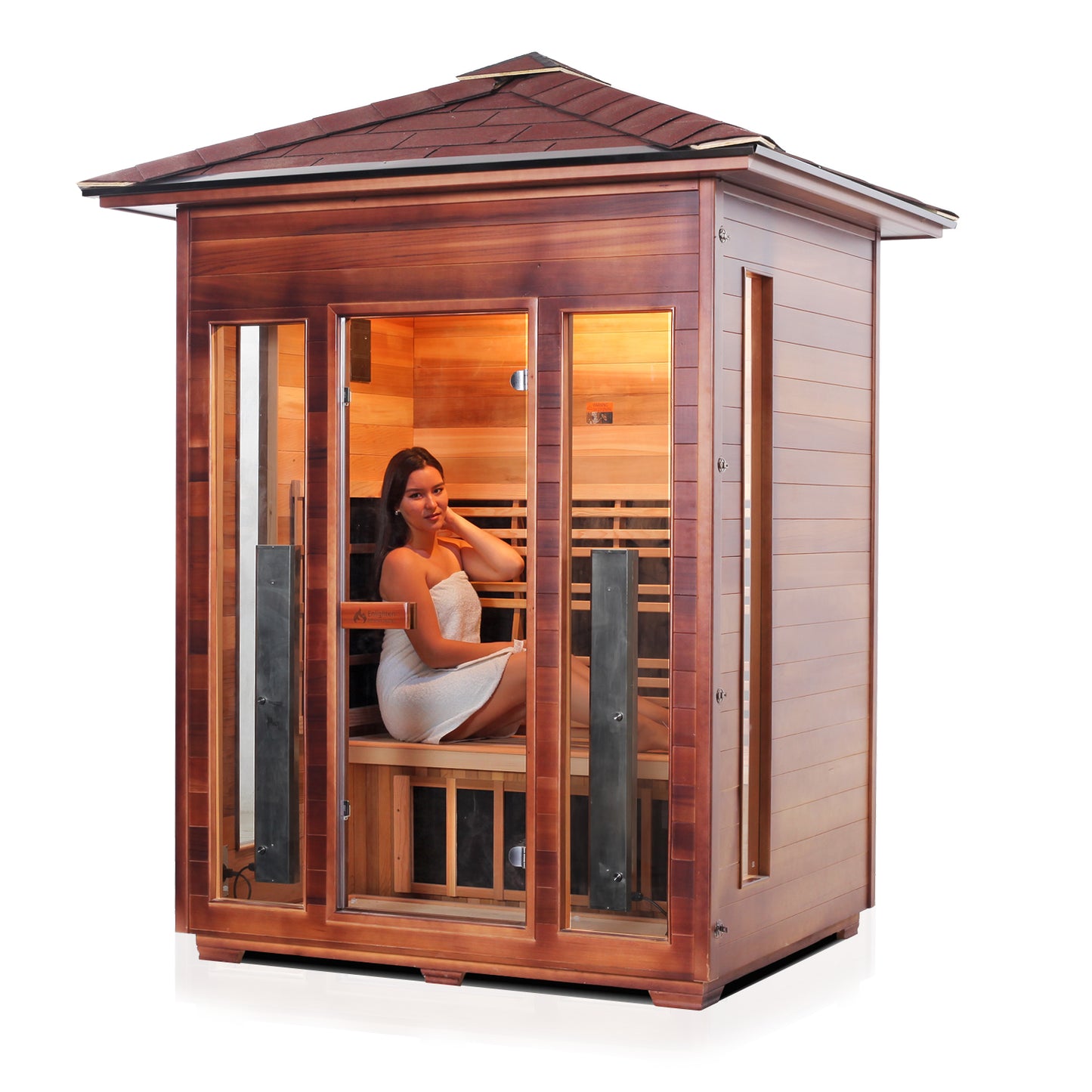 ENLIGHTEN RUSTIC-3 INFRARED SAUNA