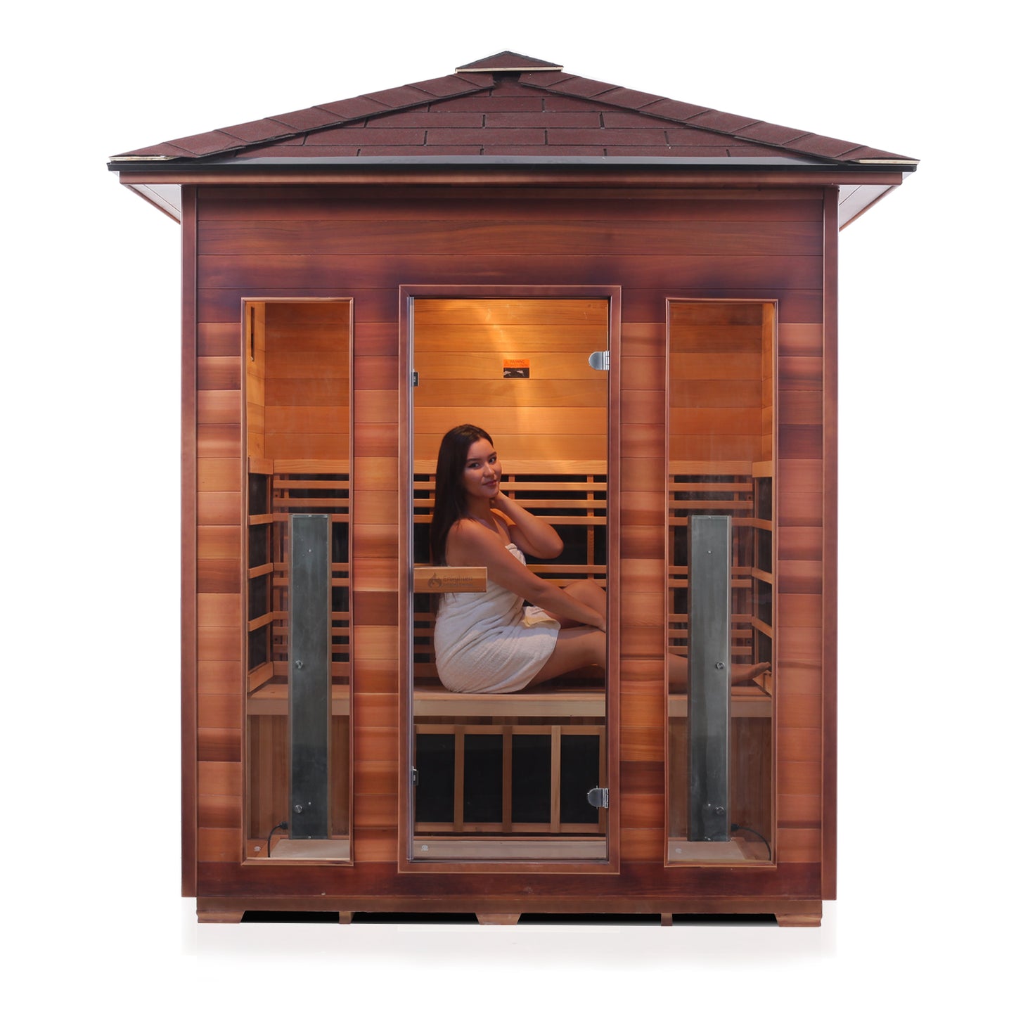 ENLIGHTEN RUSTIC-4 INFRARED SAUNA