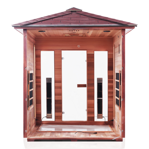 ENLIGHTEN RUSTIC-4 INFRARED SAUNA