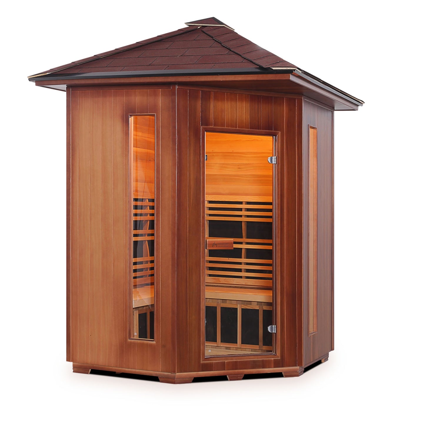 ENLIGHTEN RUSTIC 4C INFRARED SAUNA