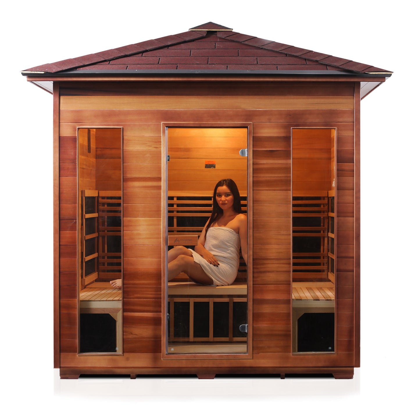 ENLIGHTEN RUSTIC-5 INFRARED SAUNA