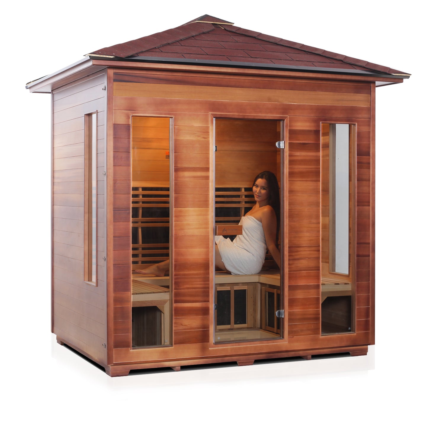 ENLIGHTEN RUSTIC-5 INFRARED SAUNA