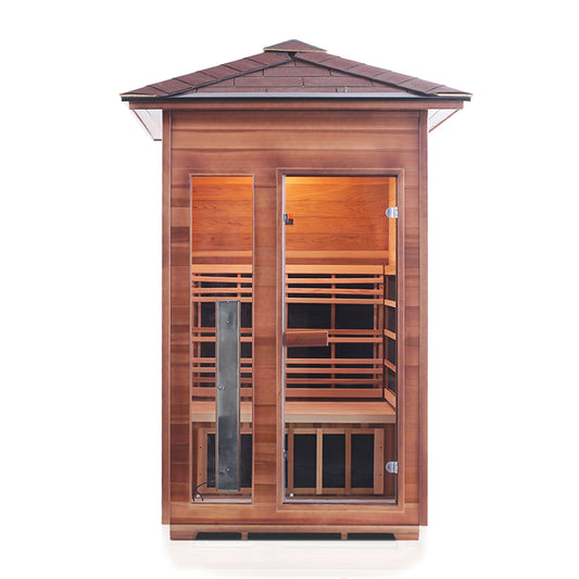 ENLIGHTEN RUSTIC-2 INFRARED SAUNA