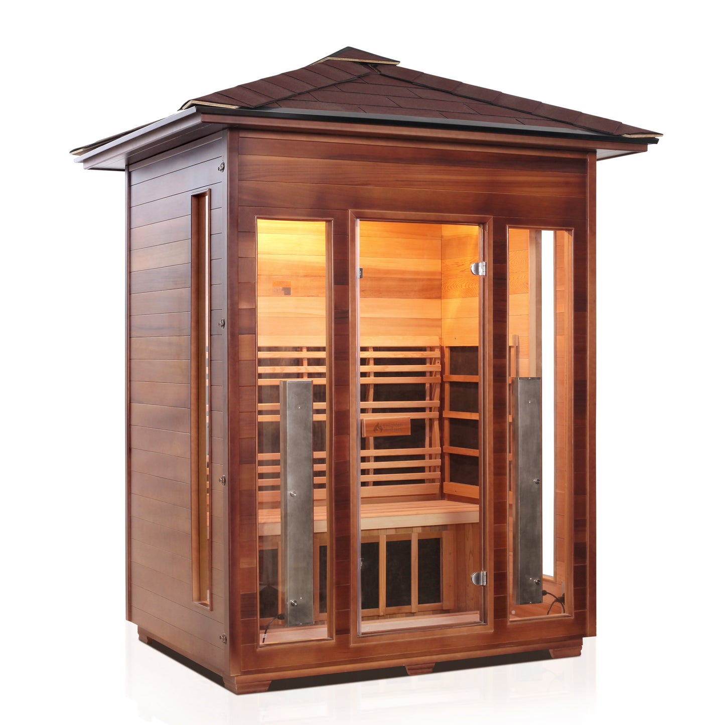 ENLIGHTEN RUSTIC-3 INFRARED SAUNA