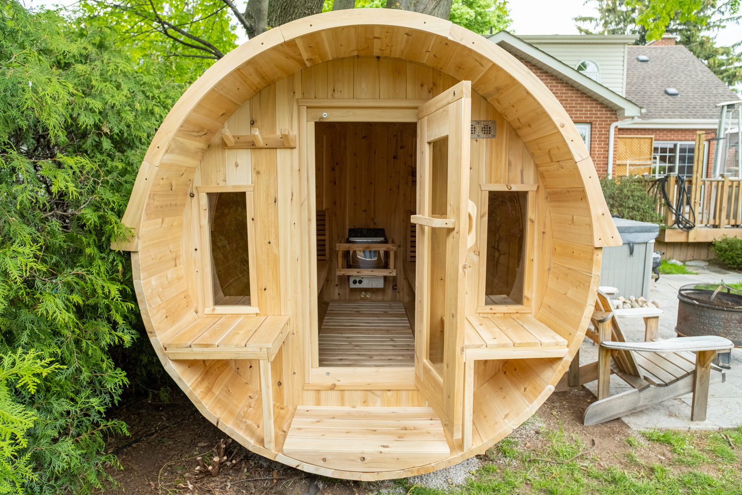 Dundalk Leisurecraft CT Tranquility Barrel Sauna