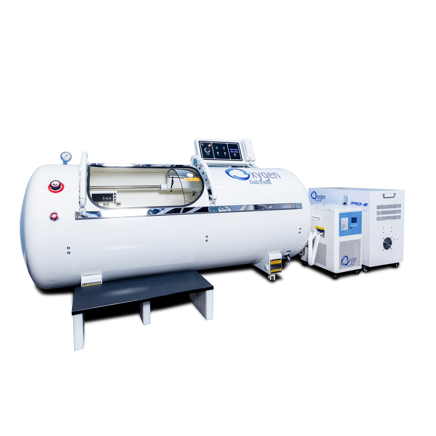 34"D HYPERBARIC OXYGEN CHAMBER HARD SHELL - 1.5 ATA