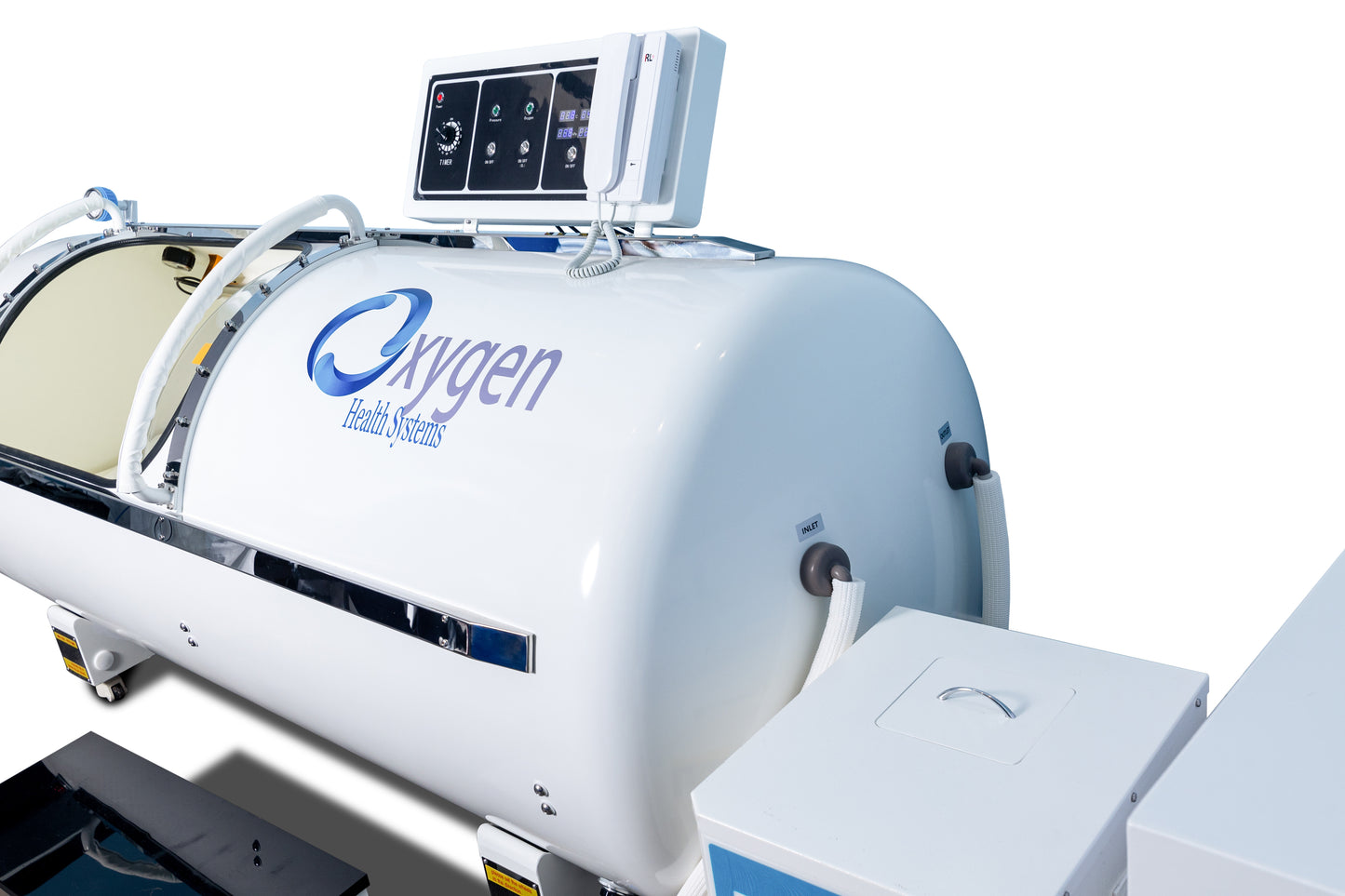 34"D HYPERBARIC OXYGEN CHAMBER HARD SHELL - 1.5 ATA